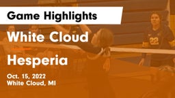 White Cloud  vs Hesperia  Game Highlights - Oct. 15, 2022
