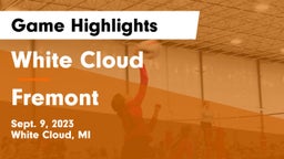 White Cloud  vs Fremont  Game Highlights - Sept. 9, 2023