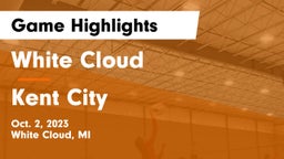 White Cloud  vs Kent City  Game Highlights - Oct. 2, 2023