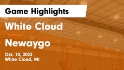 White Cloud  vs Newaygo  Game Highlights - Oct. 10, 2023