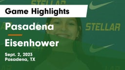 Pasadena  vs Eisenhower  Game Highlights - Sept. 2, 2023