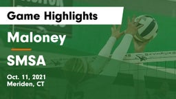 Maloney  vs SMSA Game Highlights - Oct. 11, 2021