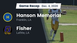 Recap: Hanson Memorial  vs. Fisher  2020
