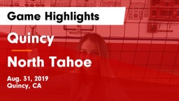 Quincy  vs North Tahoe Game Highlights - Aug. 31, 2019