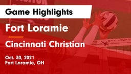 Fort Loramie  vs Cincinnati Christian  Game Highlights - Oct. 30, 2021
