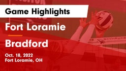Fort Loramie  vs Bradford  Game Highlights - Oct. 18, 2022
