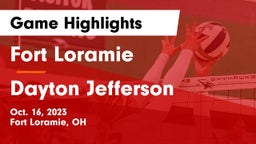 Fort Loramie  vs Dayton Jefferson Game Highlights - Oct. 16, 2023