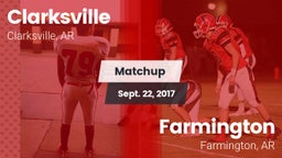 Matchup: Clarksville vs. Farmington  2017