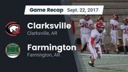 Recap: Clarksville  vs. Farmington  2017