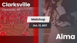 Matchup: Clarksville vs. Alma 2017