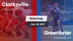 Matchup: Clarksville vs. Greenbrier  2017