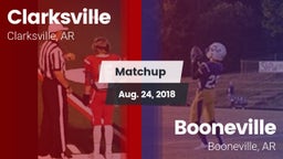 Matchup: Clarksville vs. Booneville  2018