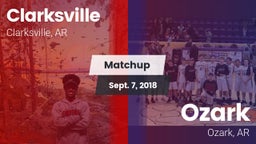 Matchup: Clarksville vs. Ozark  2018