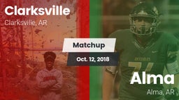 Matchup: Clarksville vs. Alma  2018