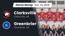 Recap: Clarksville  vs. Greenbrier  2018