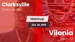 Matchup: Clarksville vs. Vilonia  2018