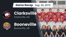 Recap: Clarksville  vs. Booneville  2019