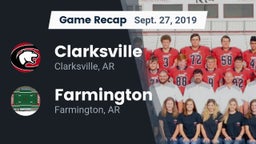 Recap: Clarksville  vs. Farmington  2019
