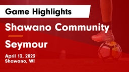 Shawano Community  vs Seymour  Game Highlights - April 13, 2023