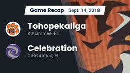 Recap: Tohopekaliga  vs. Celebration  2018