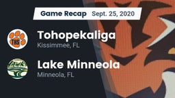 Recap: Tohopekaliga  vs. Lake Minneola  2020