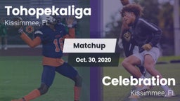 Matchup: Tohopekaliga High Sc vs. Celebration  2020