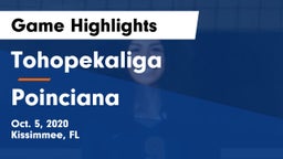 Tohopekaliga  vs Poinciana  Game Highlights - Oct. 5, 2020