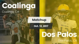 Matchup: Coalinga vs. Dos Palos  2017