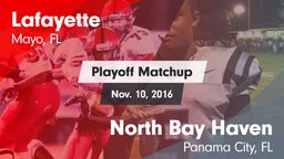 Matchup: Lafayette vs. North Bay Haven 2016