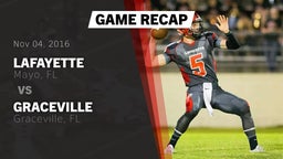 Recap: Lafayette  vs. Graceville  2016