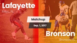 Matchup: Lafayette vs. Bronson  2017