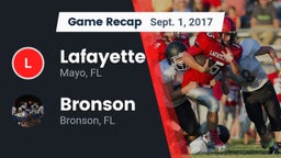 Recap: Lafayette  vs. Bronson  2017