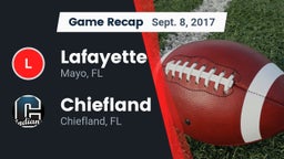Recap: Lafayette  vs. Chiefland  2017