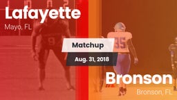 Matchup: Lafayette vs. Bronson  2018