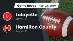 Recap: Lafayette  vs. Hamilton County  2019