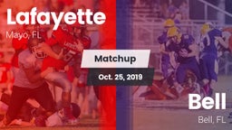 Matchup: Lafayette vs. Bell  2019