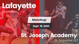 Matchup: Lafayette vs. St. Joseph Academy  2020