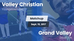 Matchup: Valley Christian vs. Grand Valley  2017