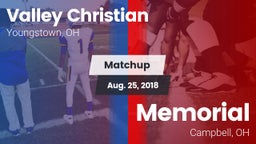Matchup: Valley Christian vs. Memorial  2018