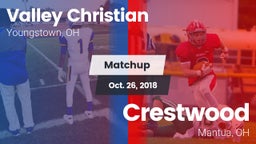 Matchup: Valley Christian vs. Crestwood  2018