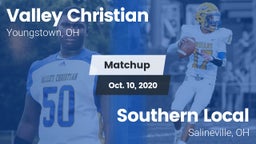 Matchup: Valley Christian vs. Southern Local  2020