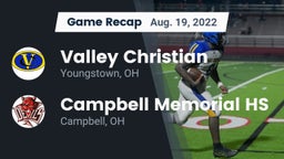 Recap: Valley Christian  vs. Campbell Memorial HS 2022