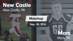 Matchup: New Castle vs. Mars  2016