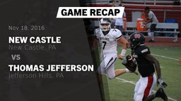 Recap: New Castle  vs. Thomas Jefferson  2016