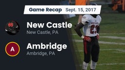 Recap: New Castle  vs. Ambridge  2017