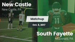 Matchup: New Castle  vs. South Fayette  2017
