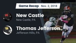 Recap: New Castle  vs. Thomas Jefferson  2018