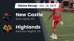 Recap: New Castle  vs. Highlands  2019