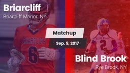 Matchup: Briarcliff vs. Blind Brook  2017