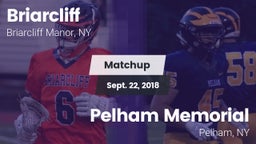 Matchup: Briarcliff vs. Pelham Memorial  2018
